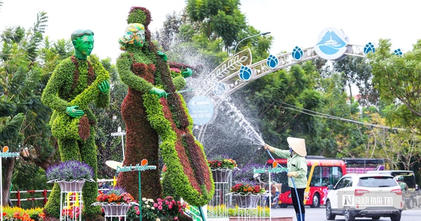 Những tiểu cảnh hoa đặc sắc