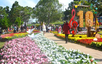 Không khí lễ hội tại Đà Lạt